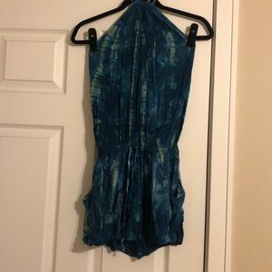 Planet Blue halter dress with pockets